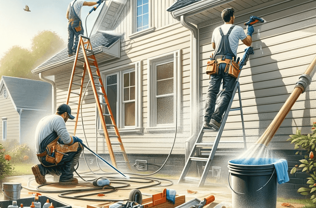How to prepare your house for exterior painting?